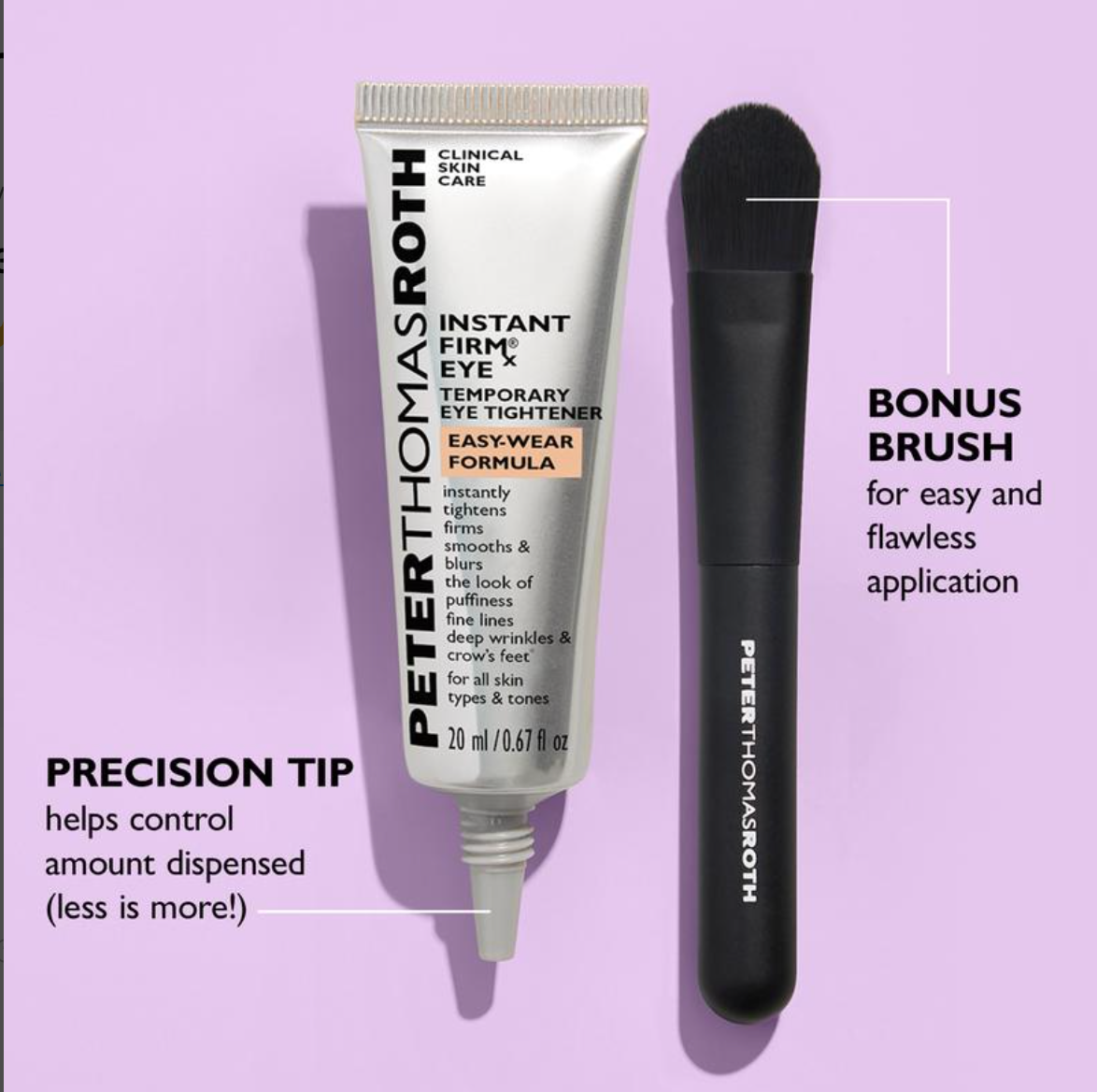 Instant FIRMx Eye Temporary Eye Tightener Easy-Wear Formula